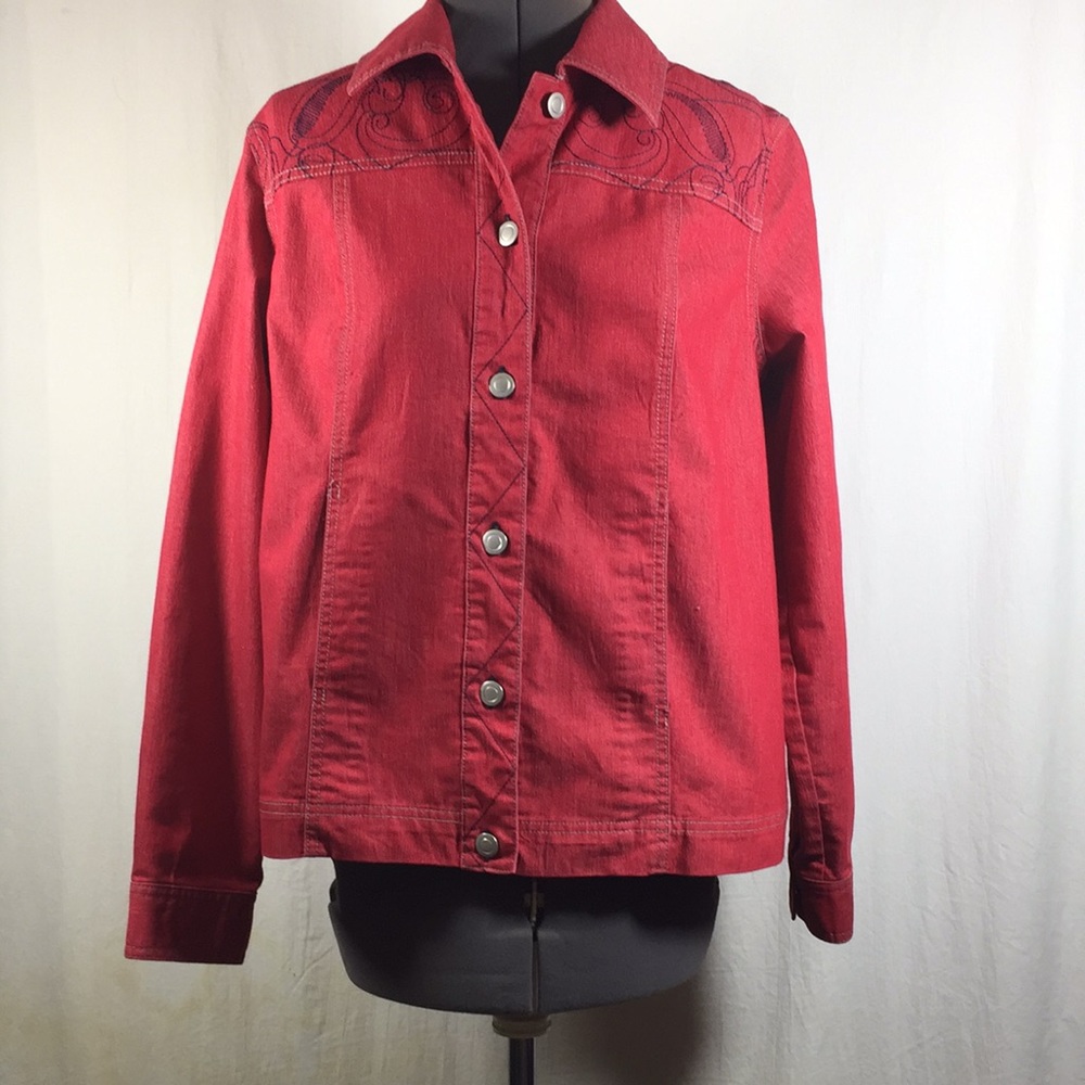 City Blues by Koret Light Weigh Button Front SizeM